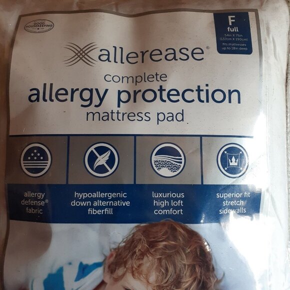 Allerease complete Allergy Protection Mattress pad - Picture 3 of 6